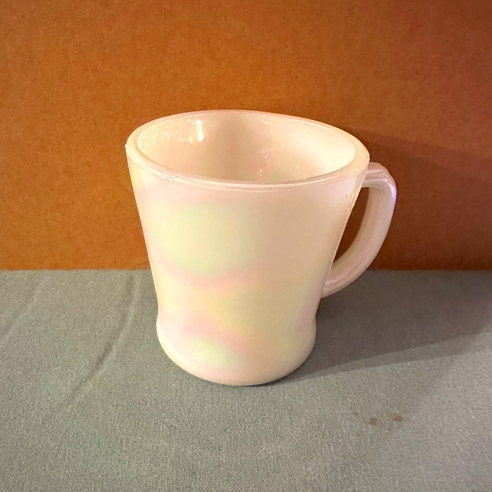 Fire King Anchor Hocking Translucent Milk Glass Mug